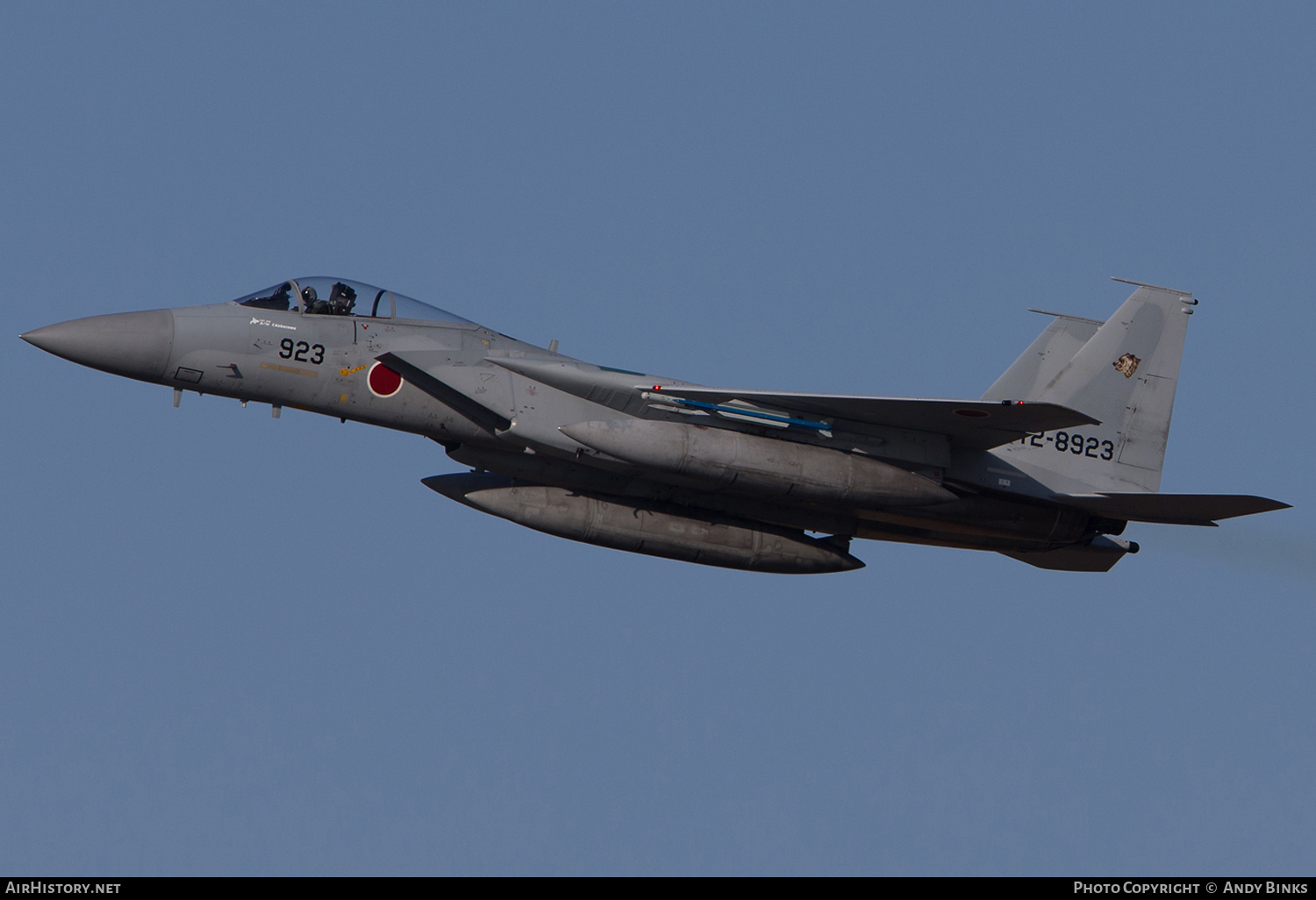 Aircraft Photo of 12-8923 | McDonnell Douglas F-15J Eagle | Japan - Air Force | AirHistory.net #819989