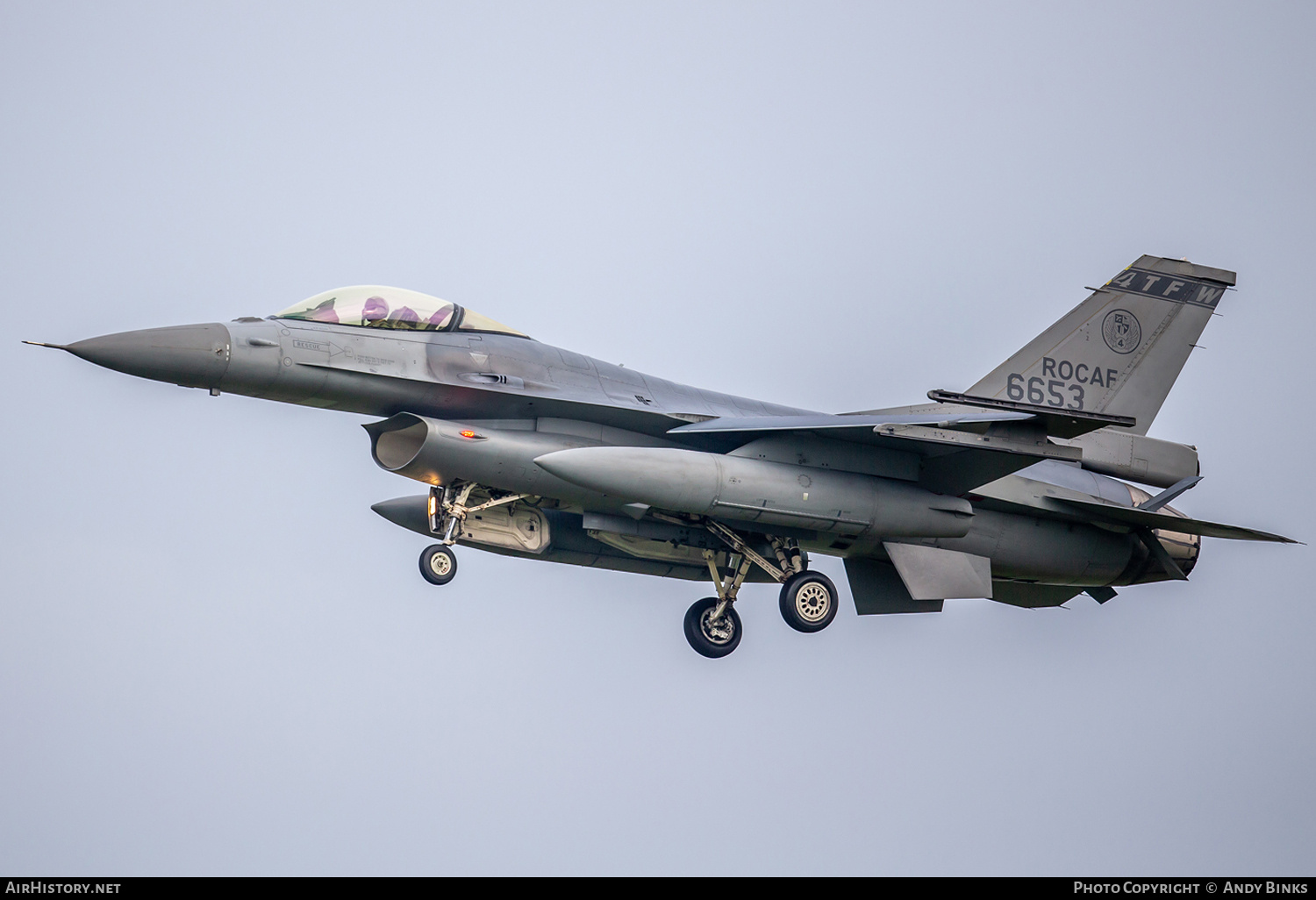 Aircraft Photo of 6653 | Lockheed Martin F-16A-72V Fighting Falcon | Taiwan - Air Force | AirHistory.net #819990