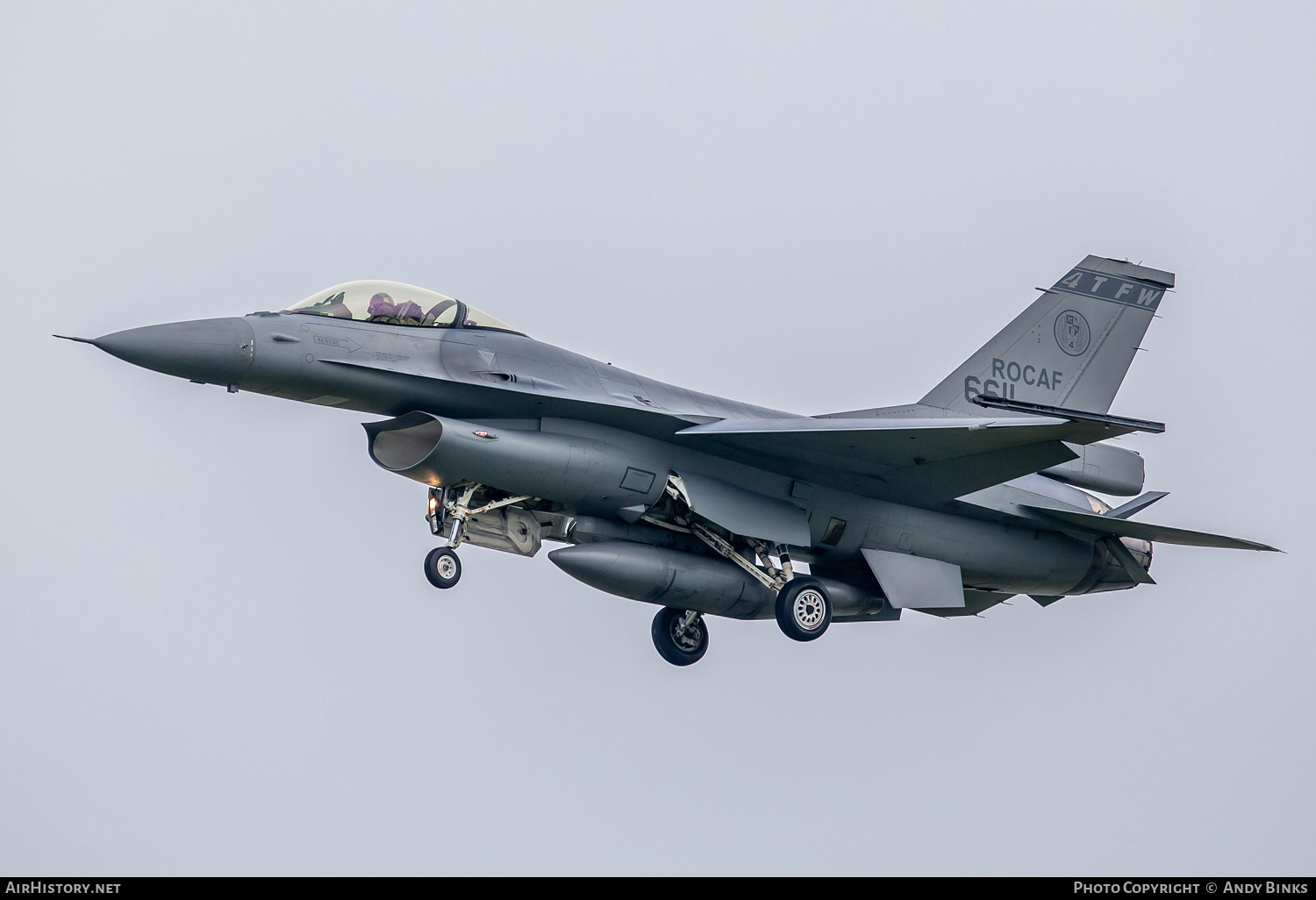 Aircraft Photo of 6611 | Lockheed Martin F-16A-72V Fighting Falcon | Taiwan - Air Force | AirHistory.net #819991