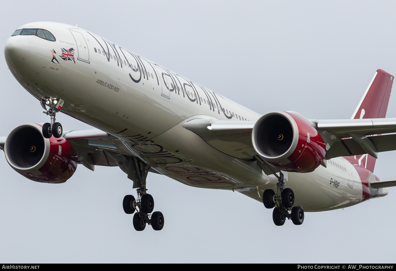Aircraft Photo of G-VRIF | Airbus A330-941N | Virgin Atlantic Airways | AirHistory.net #820006