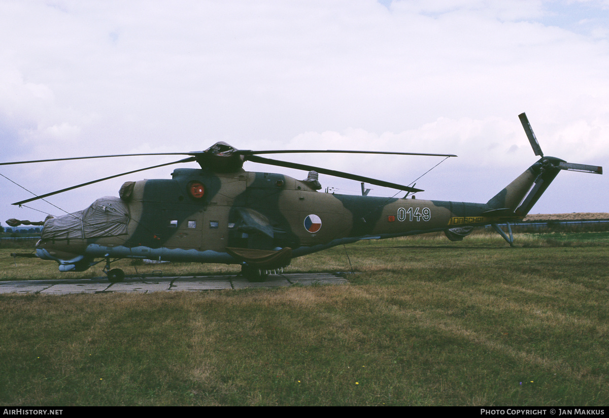 Aircraft Photo of 0149 | Mil Mi-24D | Czechoslovakia - Air Force | AirHistory.net #820028