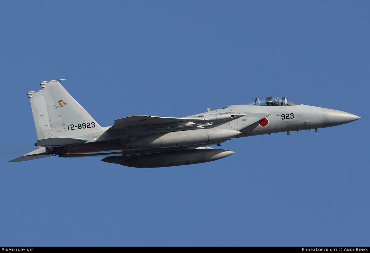 Aircraft Photo of 12-8923 | McDonnell Douglas F-15J Eagle | Japan - Air Force | AirHistory.net #820033