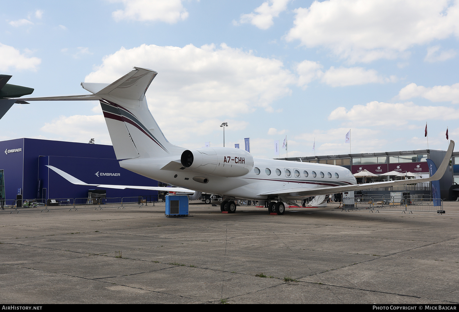 Aircraft Photo of A7-CHH | Gulfstream Aerospace G700 | AirHistory.net #820034