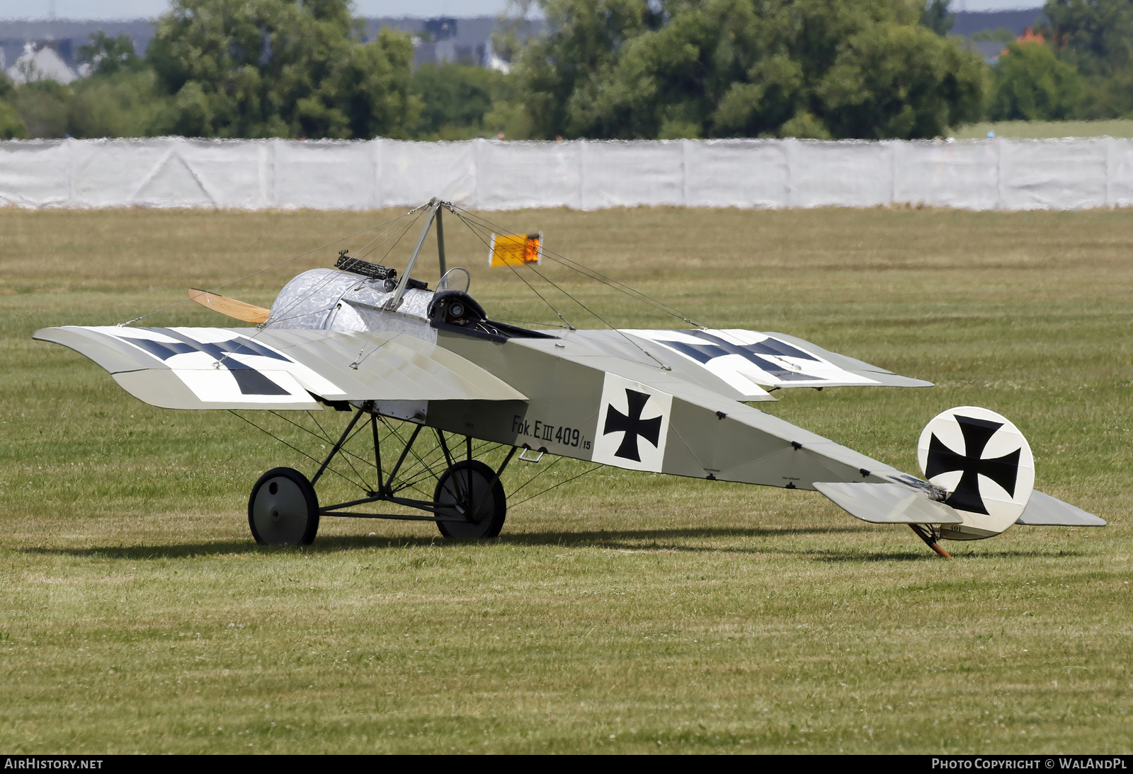Aircraft Photo of OK-OUP-01 / 409/15 | Fokker E.III Eindecker (replica) | Germany - Air Force | AirHistory.net #820047