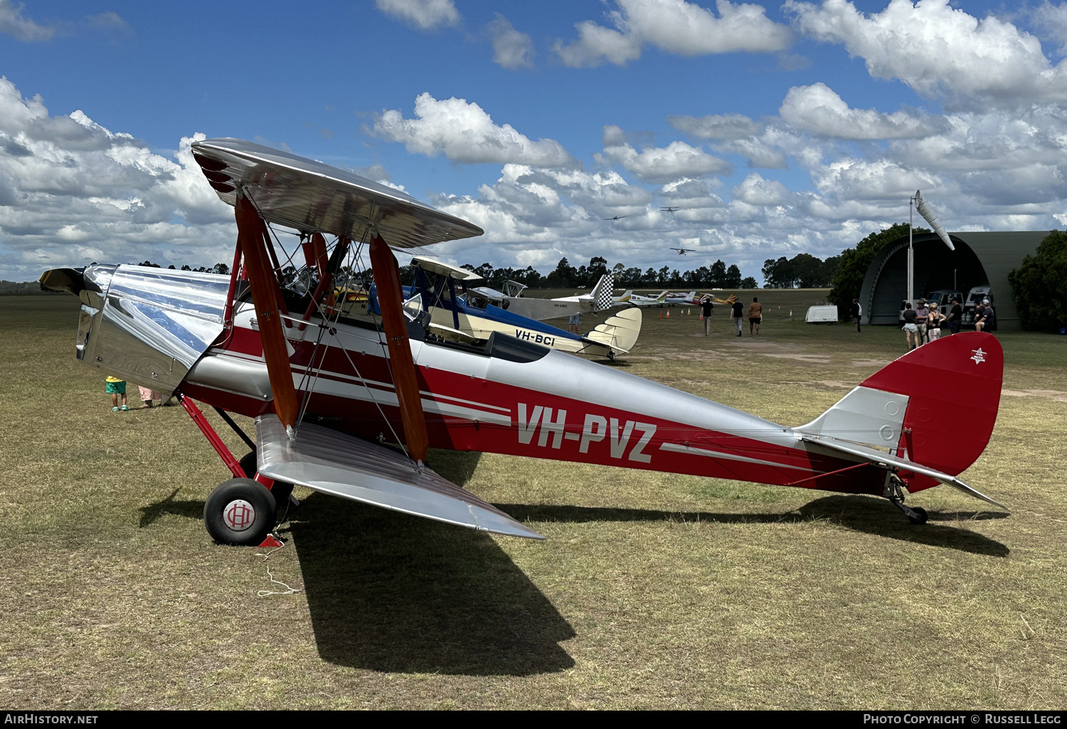 Aircraft Photo of VH-PVZ | De Havilland D.H. 82A Tiger Moth | AirHistory.net #820056