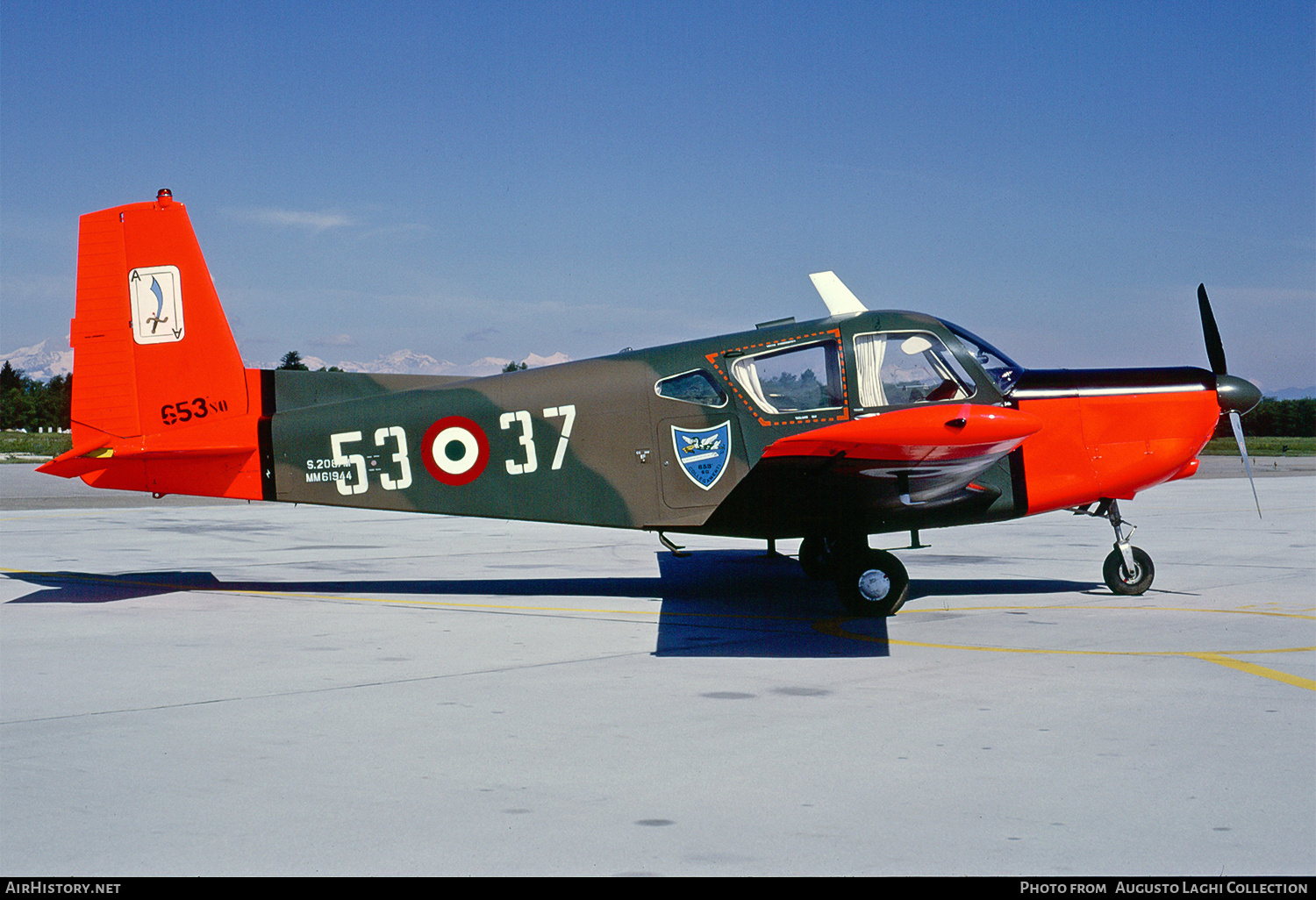 Aircraft Photo of MM61944 | SIAI-Marchetti S-208M | Italy - Air Force | AirHistory.net #820065