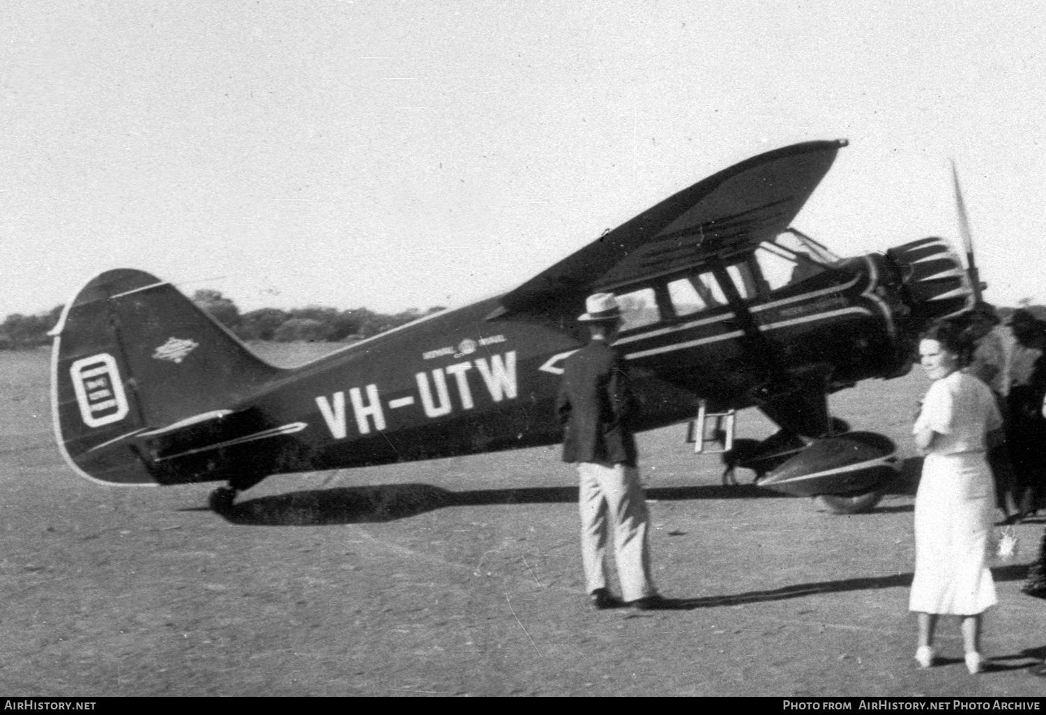 Aircraft Photo of VH-UTW | Stinson SR-7B Reliant | Airlines (WA) | AirHistory.net #820072