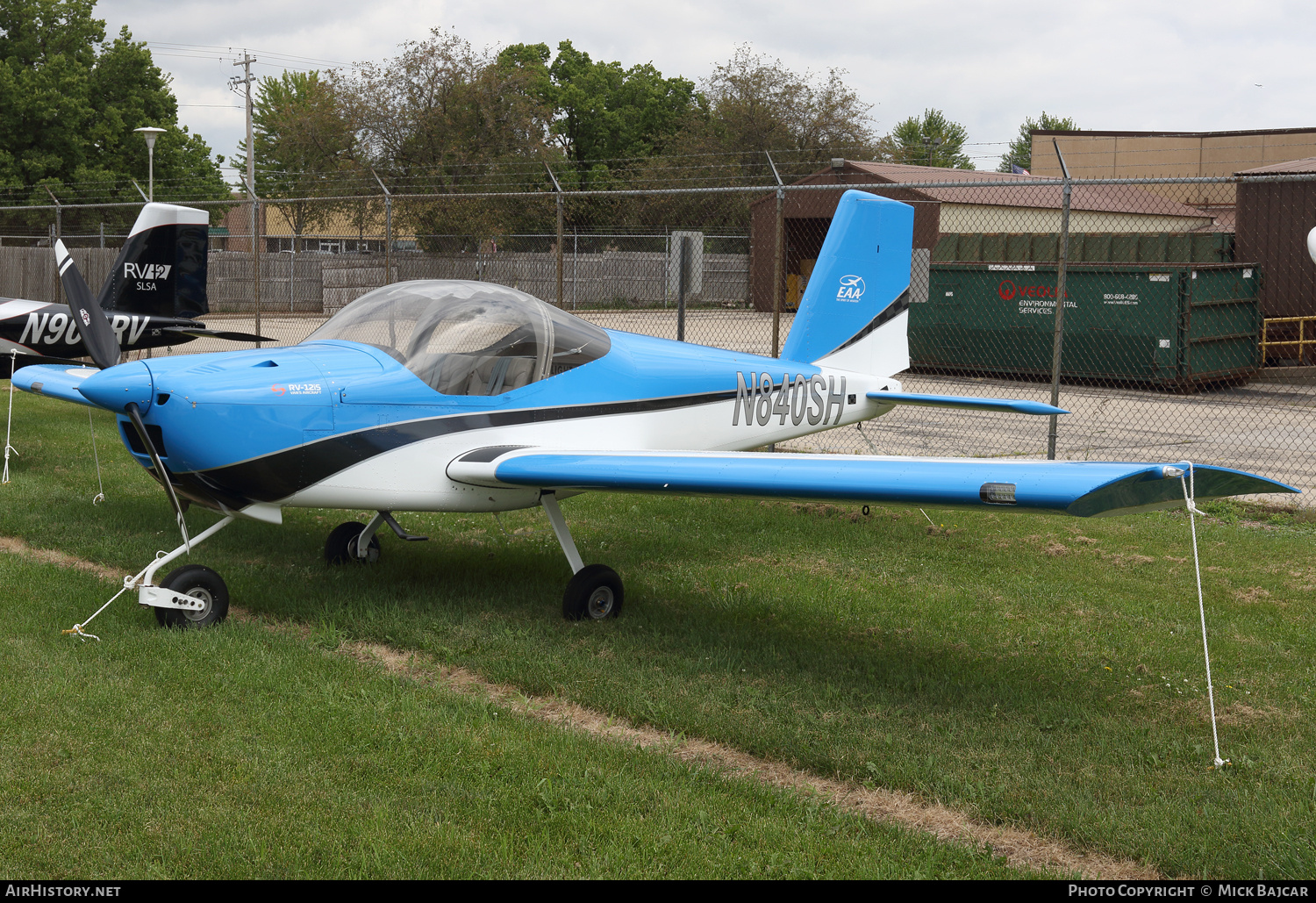 Aircraft Photo of N840SH | Van's RV-12iS | AirHistory.net #820076