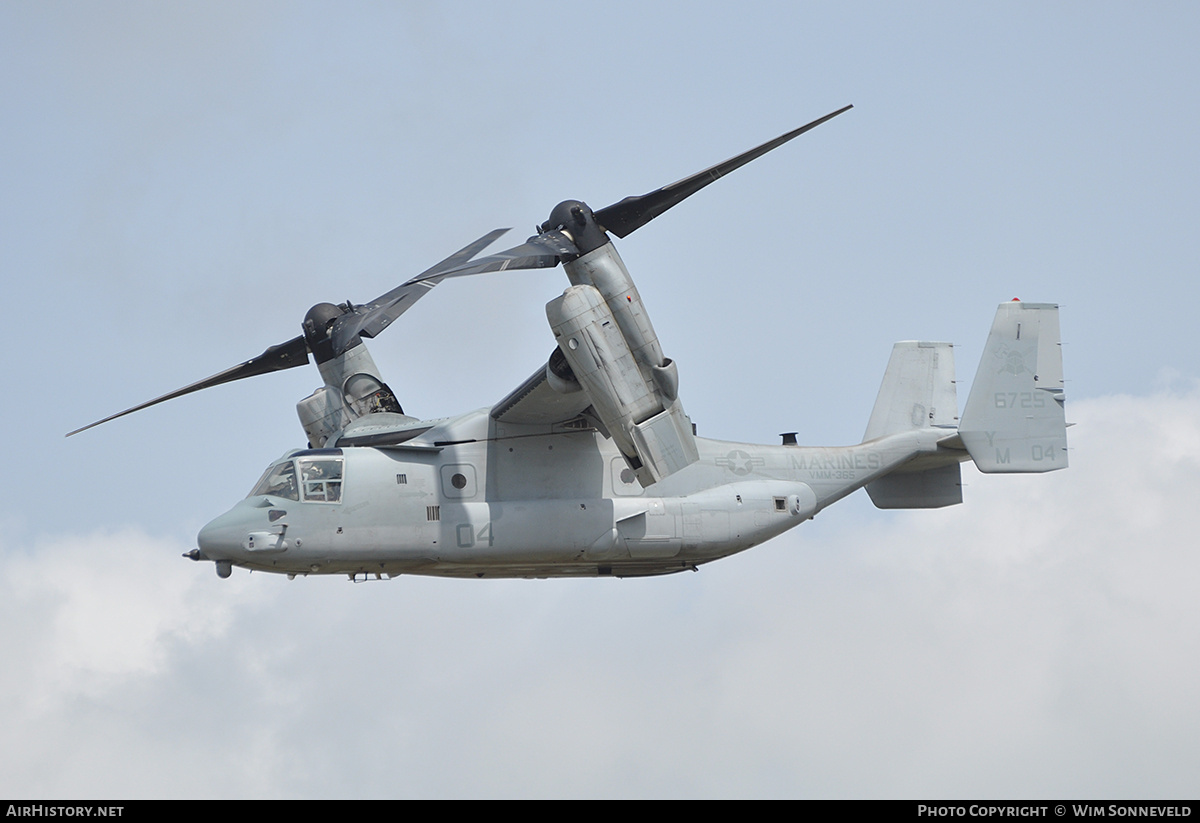 Aircraft Photo of 166725 | Bell-Boeing MV-22B Osprey | USA - Marines | AirHistory.net #820082