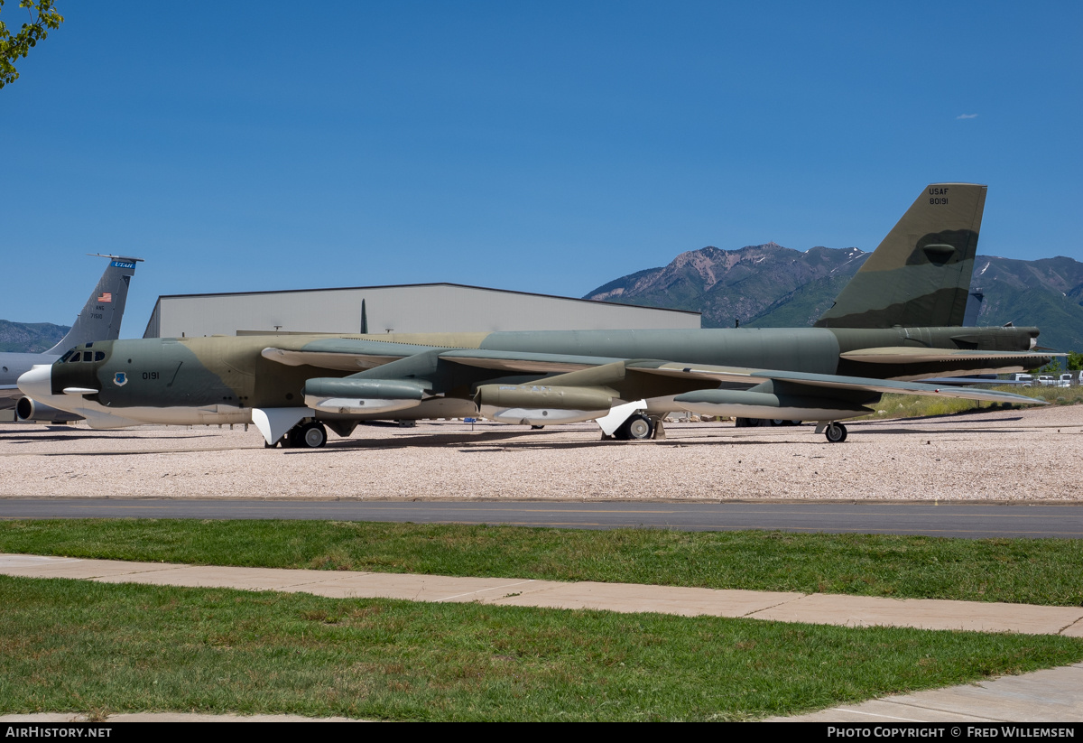 Aircraft Photo of 58-0191 / 80191 | Boeing B-52G Stratofortress | USA - Air Force | AirHistory.net #820097