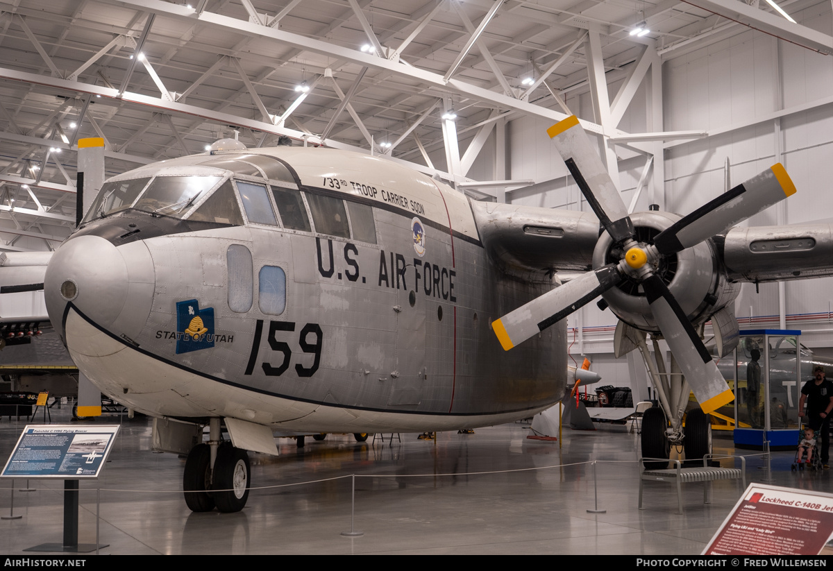 Aircraft Photo of 53-3159 | Fairchild C-119G Flying Boxcar | USA - Air Force | AirHistory.net #820101
