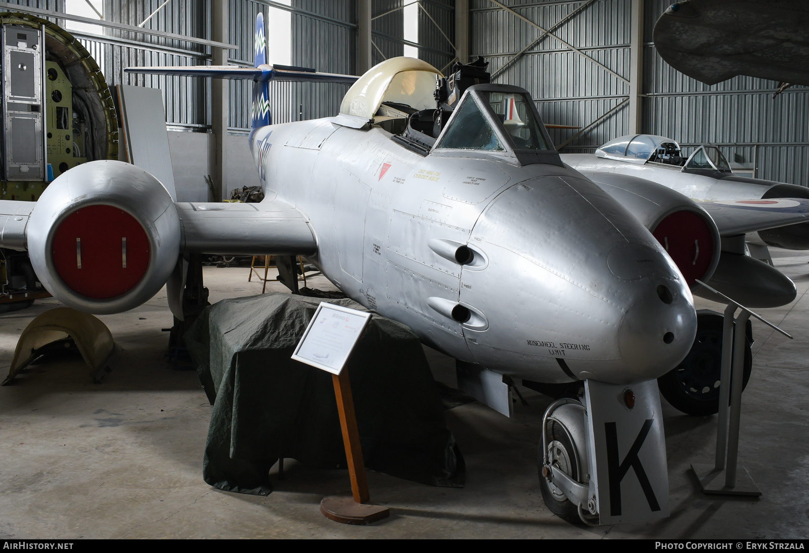 Aircraft Photo of WF714 | Gloster Meteor F8 | UK - Air Force | AirHistory.net #820104