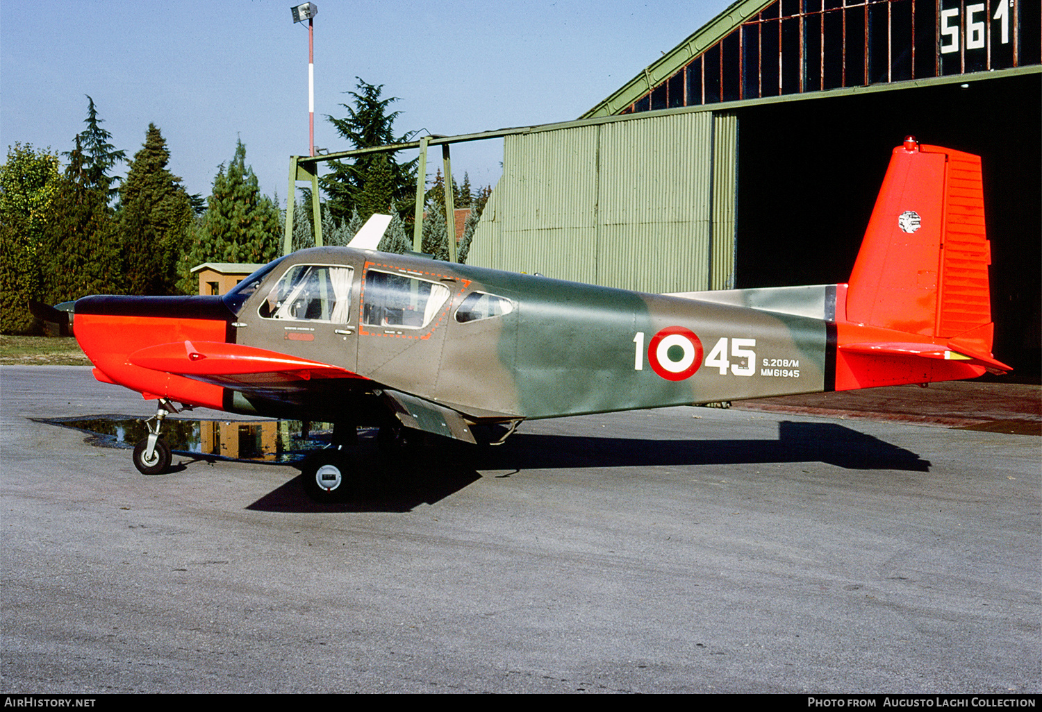 Aircraft Photo of MM61945 | SIAI-Marchetti S-208M | Italy - Air Force | AirHistory.net #820137