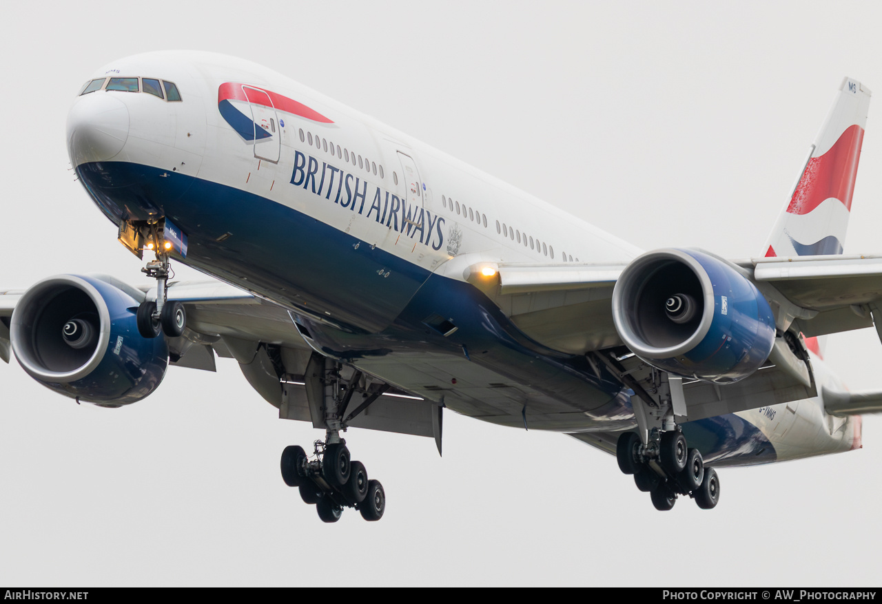 Aircraft Photo of G-YMMS | Boeing 777-236/ER | British Airways | AirHistory.net #820140