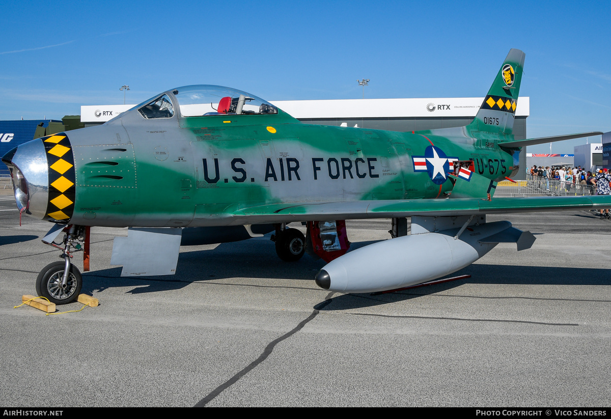 Aircraft Photo of F-AYSB / 01675 | Canadair CL-13B Sabre 6 | USA - Air Force | AirHistory.net #820151