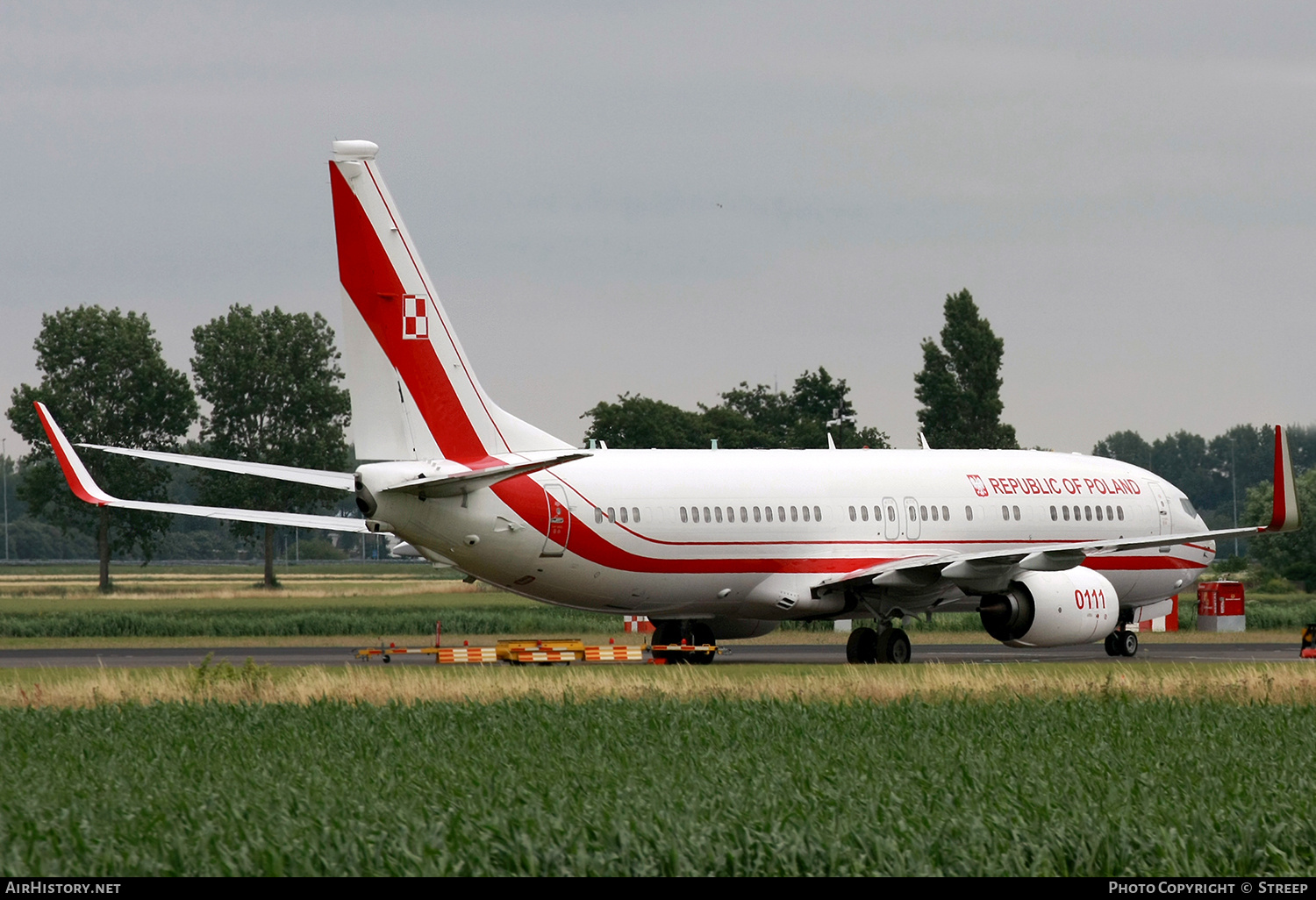 Aircraft Photo of 0111 | Boeing 737-800 BBJ2 | Poland - Air Force | AirHistory.net #820158