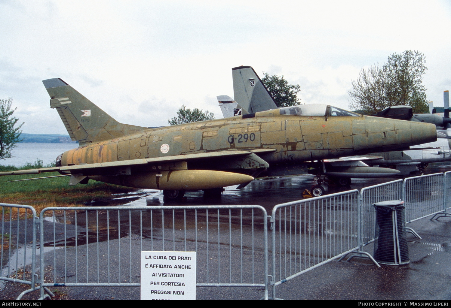 Aircraft Photo of G-290 / 54290 | North American F-100D Super Sabre | Denmark - Air Force | AirHistory.net #820162