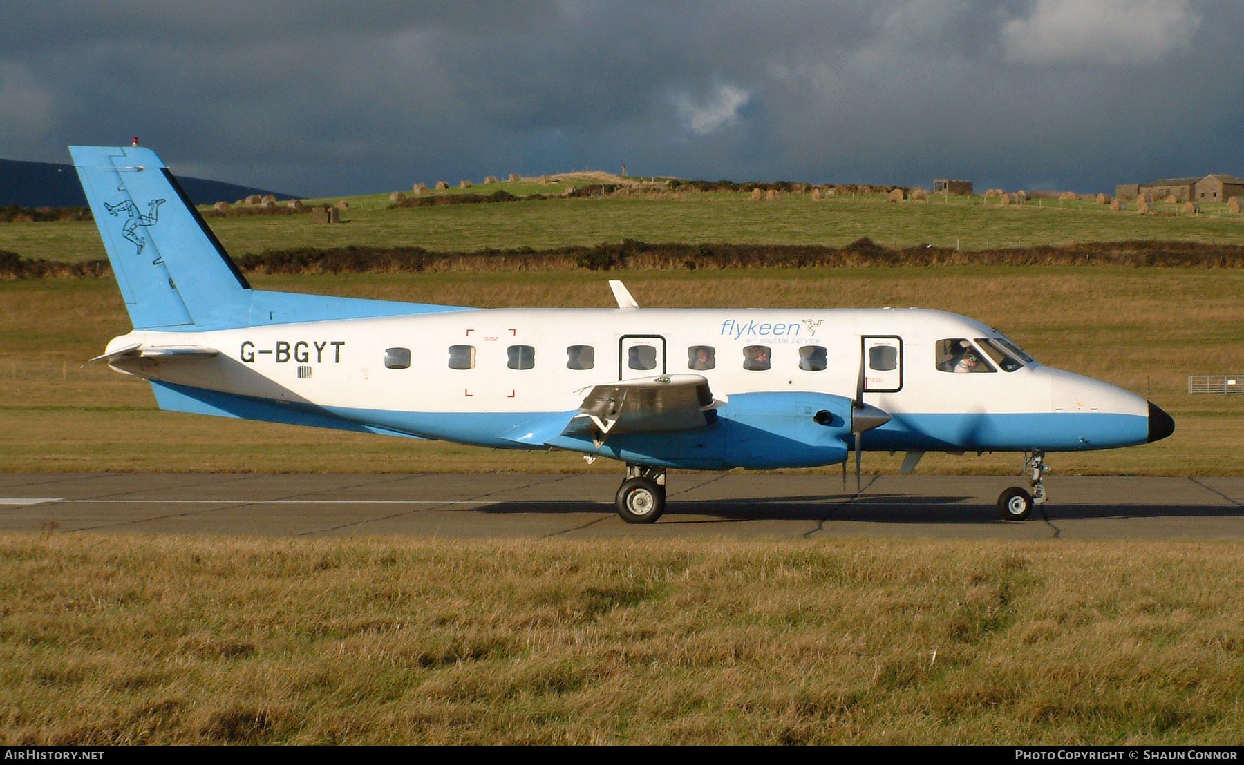Aircraft Photo of G-BGYT | Embraer EMB-110P1 Bandeirante | FlyKeen Airways | AirHistory.net #820188