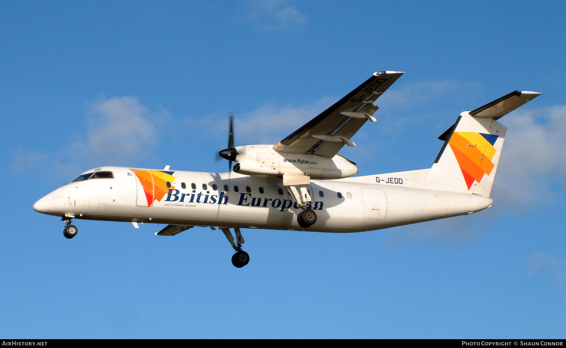 Aircraft Photo of G-JEDD | Bombardier DHC-8-311Q Dash 8 | British European | AirHistory.net #820191