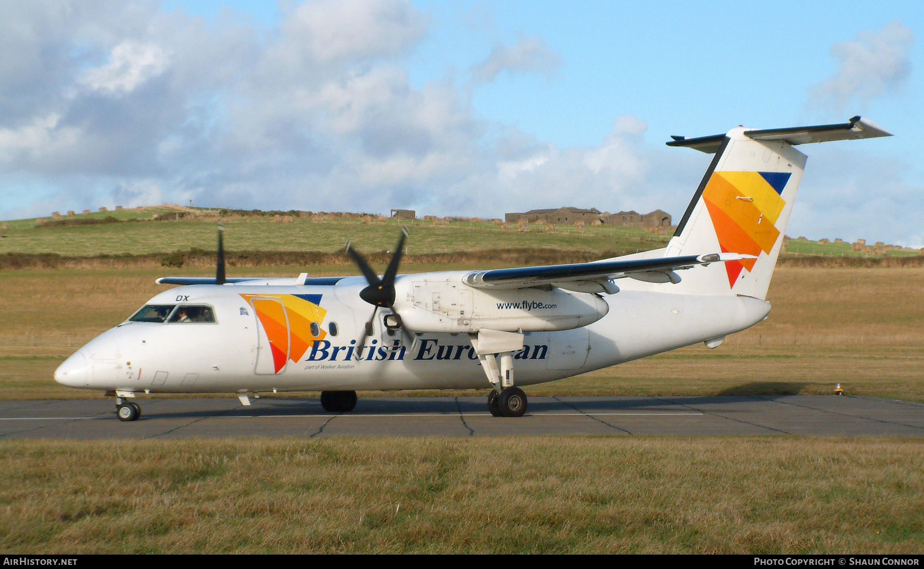 Aircraft Photo of G-JEDX | Bombardier DHC-8-201Q Dash 8 | British European | AirHistory.net #820196