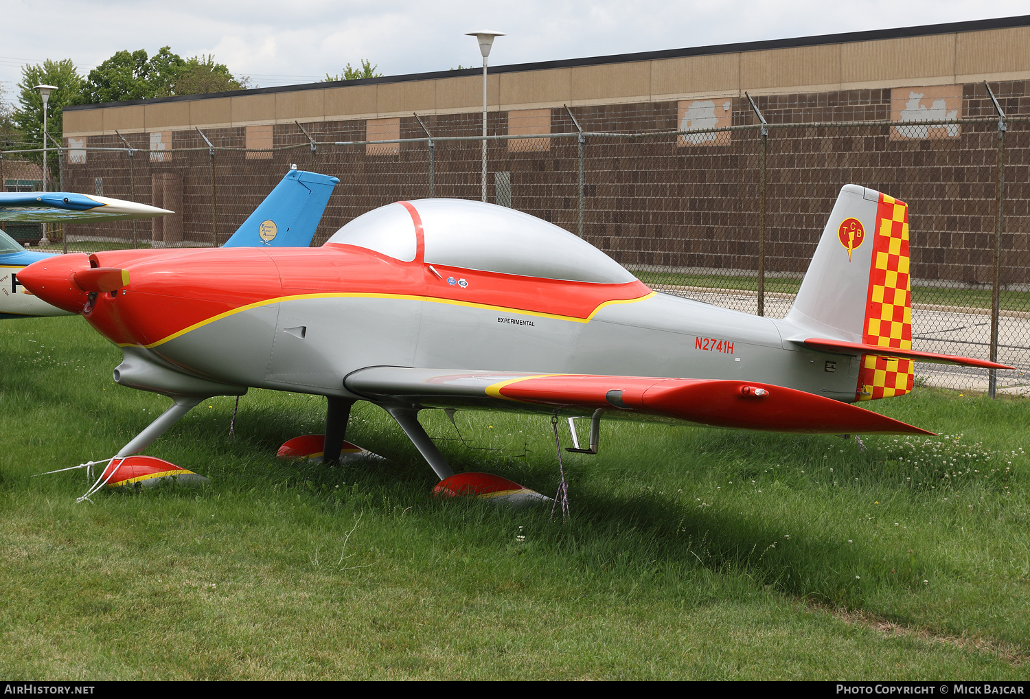 Aircraft Photo of N2741H | Van's RV-8A | AirHistory.net #820203