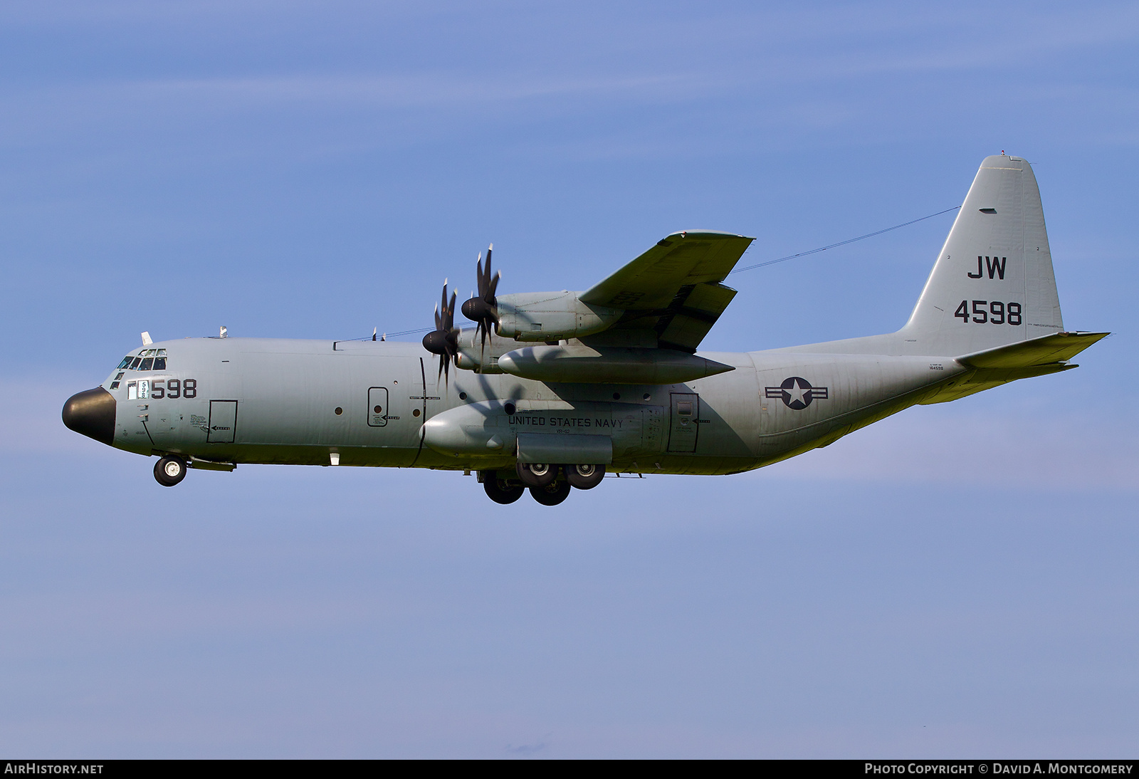 Aircraft Photo of 164598 / 4598 | Lockheed KC-130T-30 Hercules (L-382) | USA - Navy | AirHistory.net #820205