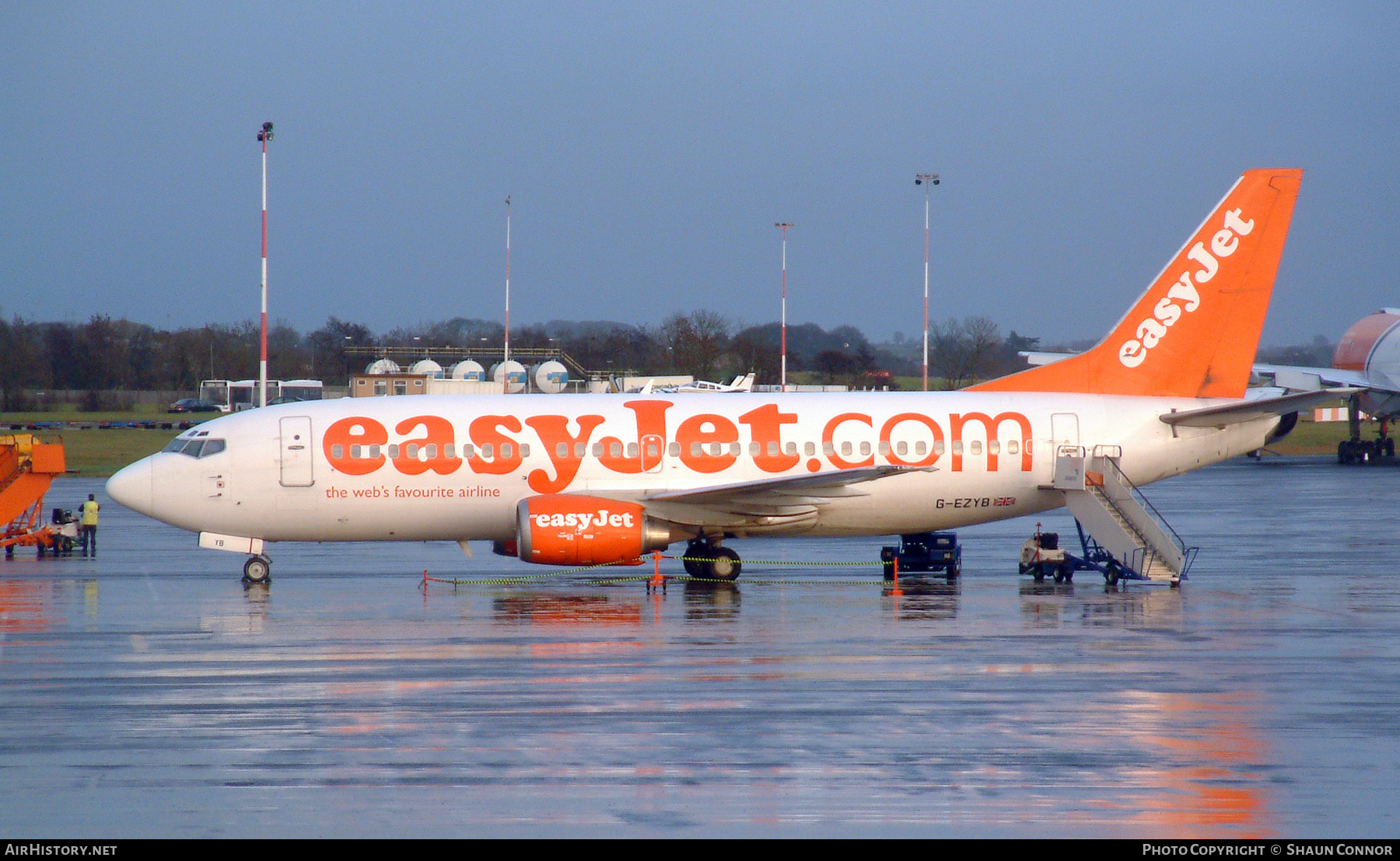 Aircraft Photo of G-EZYB | Boeing 737-3M8 | EasyJet | AirHistory.net #820211