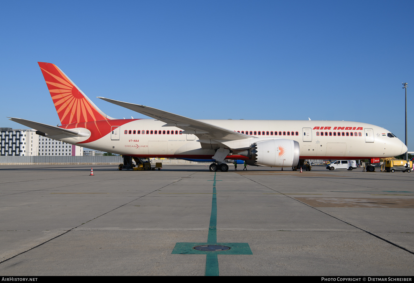 Aircraft Photo of VT-NAA | Boeing 787-8 Dreamliner | Air India | AirHistory.net #820221