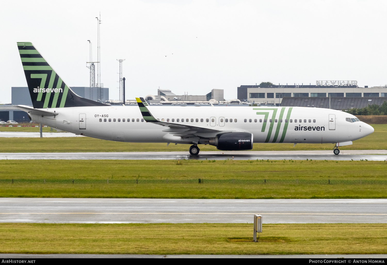 Aircraft Photo of OY-ASG | Boeing 737-8Q8 | Airseven | AirHistory.net #820225