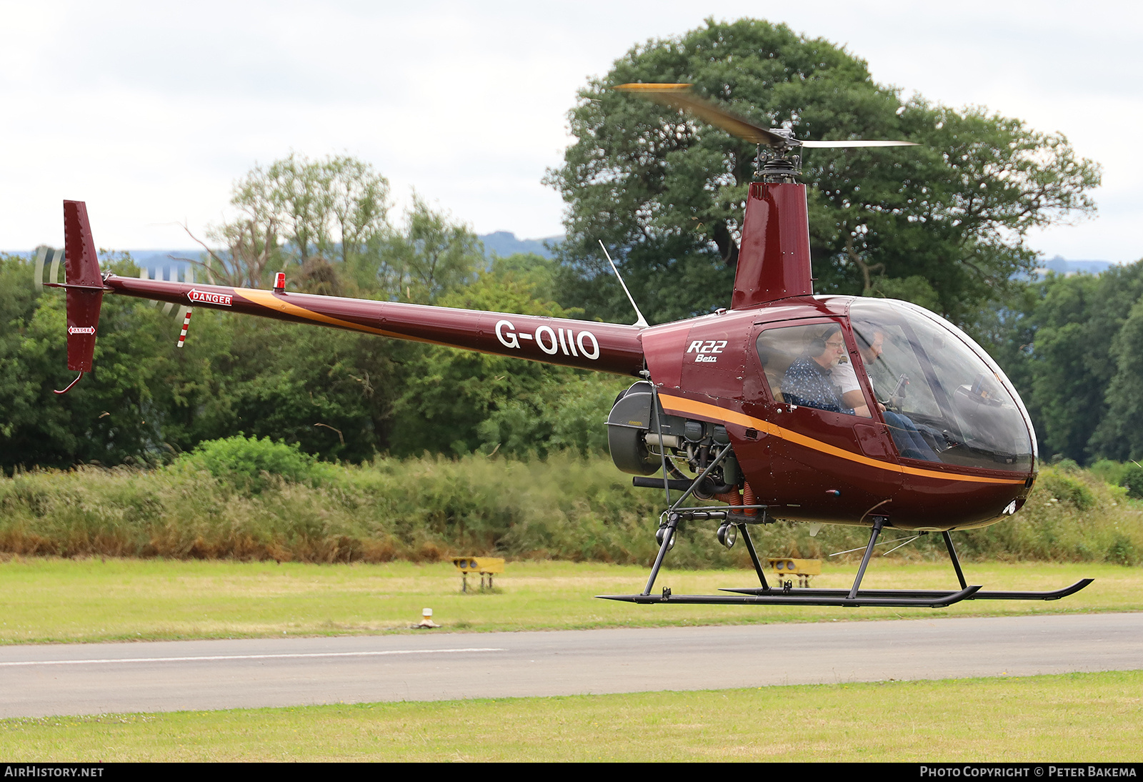 Aircraft Photo of G-OIIO / G-IOIO | Robinson R-22 Beta | AirHistory.net #820237