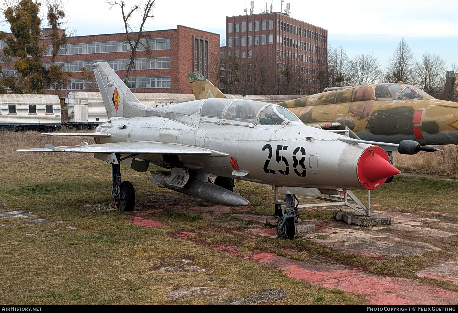 Aircraft Photo of 258 | Mikoyan-Gurevich MiG-21U-400 | East Germany - Air Force | AirHistory.net #820242