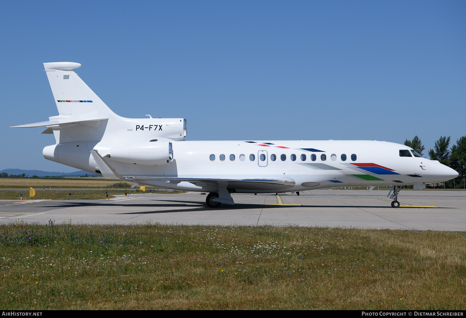 Aircraft Photo of P4-F7X | Dassault Falcon 7X | AirHistory.net #820252