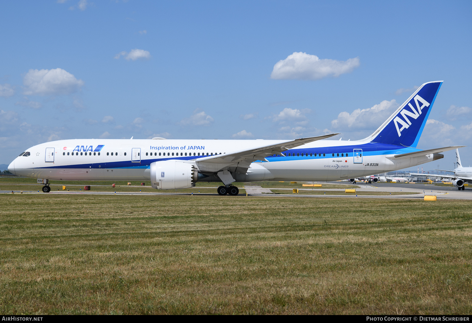 Aircraft Photo of JA933A | Boeing 787-9 Dreamliner | All Nippon Airways - ANA | AirHistory.net #820253