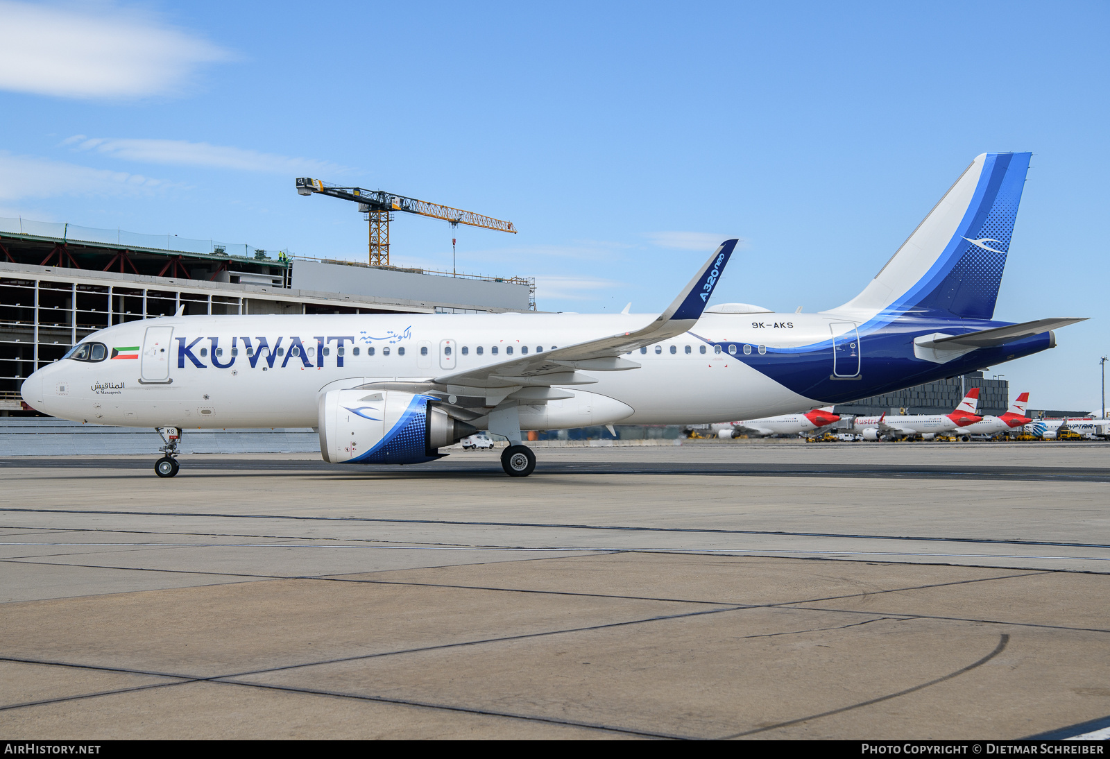 Aircraft Photo of 9K-AKS | Airbus A320-251N | Kuwait Airways | AirHistory.net #820257