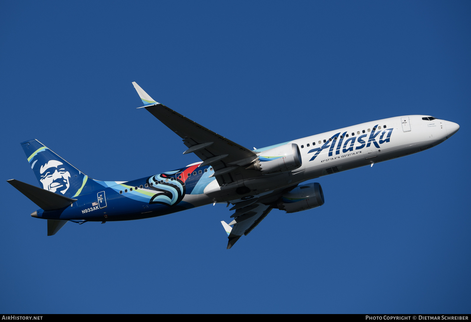 Aircraft Photo of N933AK | Boeing 737-9 Max 9 | Alaska Airlines | AirHistory.net #820265