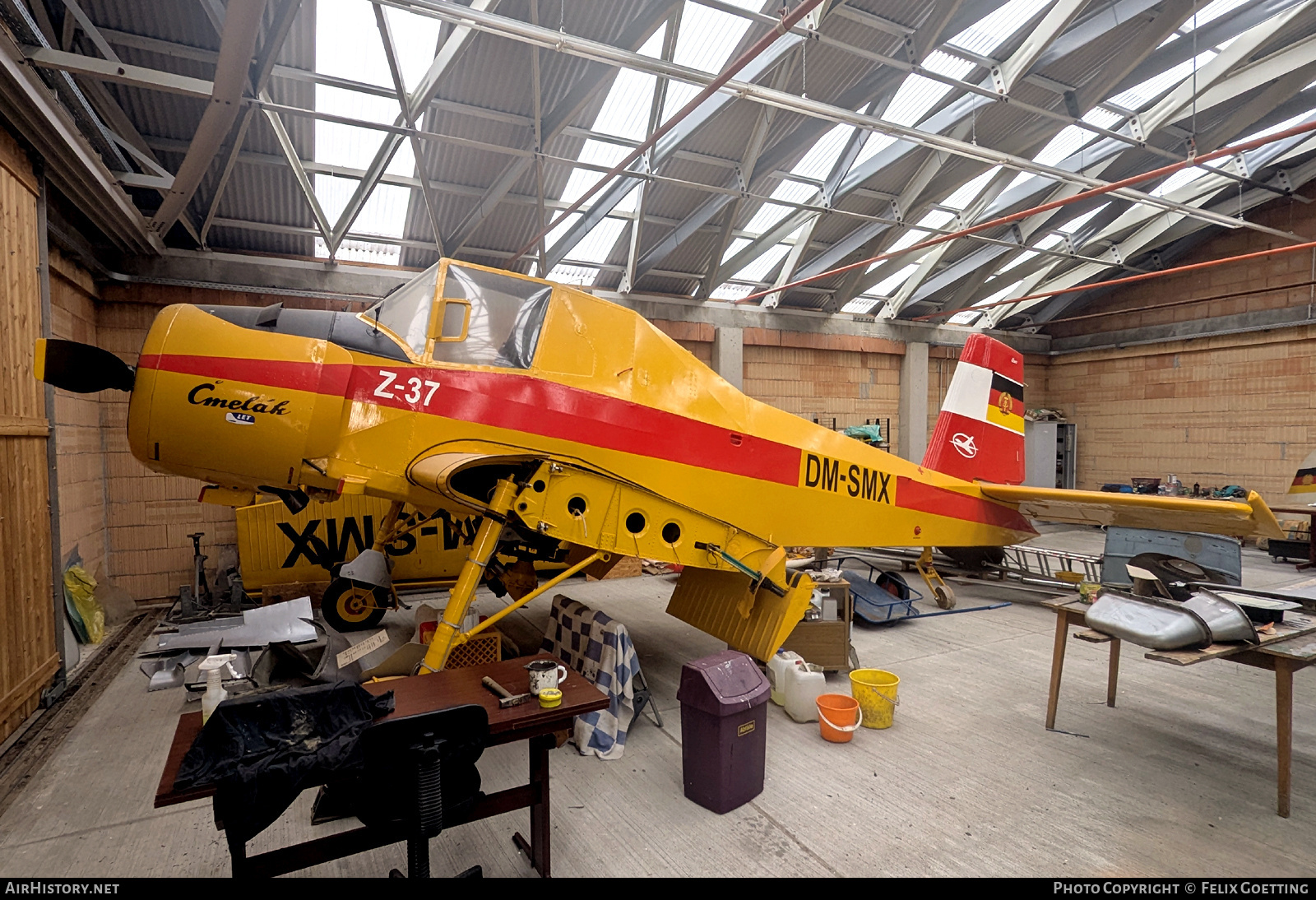 Aircraft Photo of DM-SMX | Let Z-37 Cmelak | AirHistory.net #820269