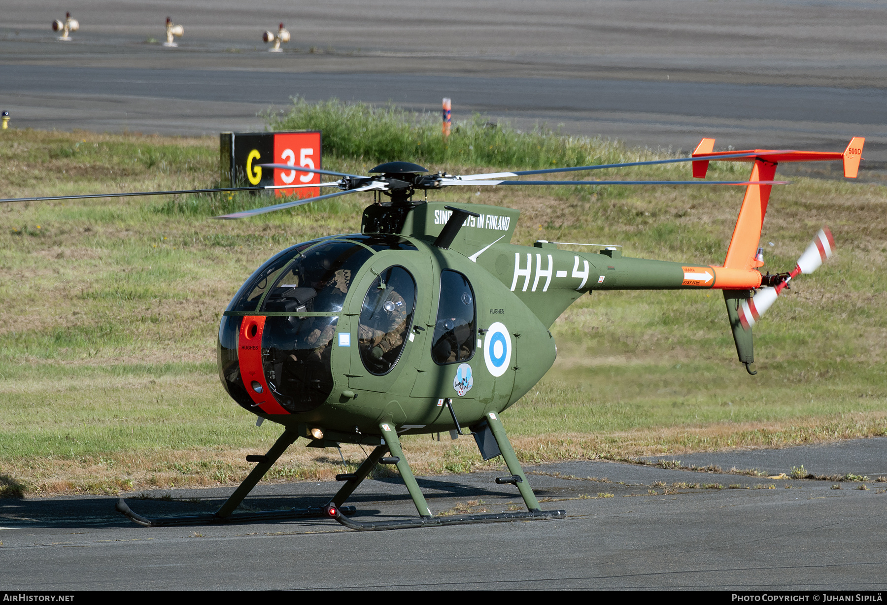 Aircraft Photo of HH-4 | Hughes 500D (369D) | Finland - Army | AirHistory.net #820290