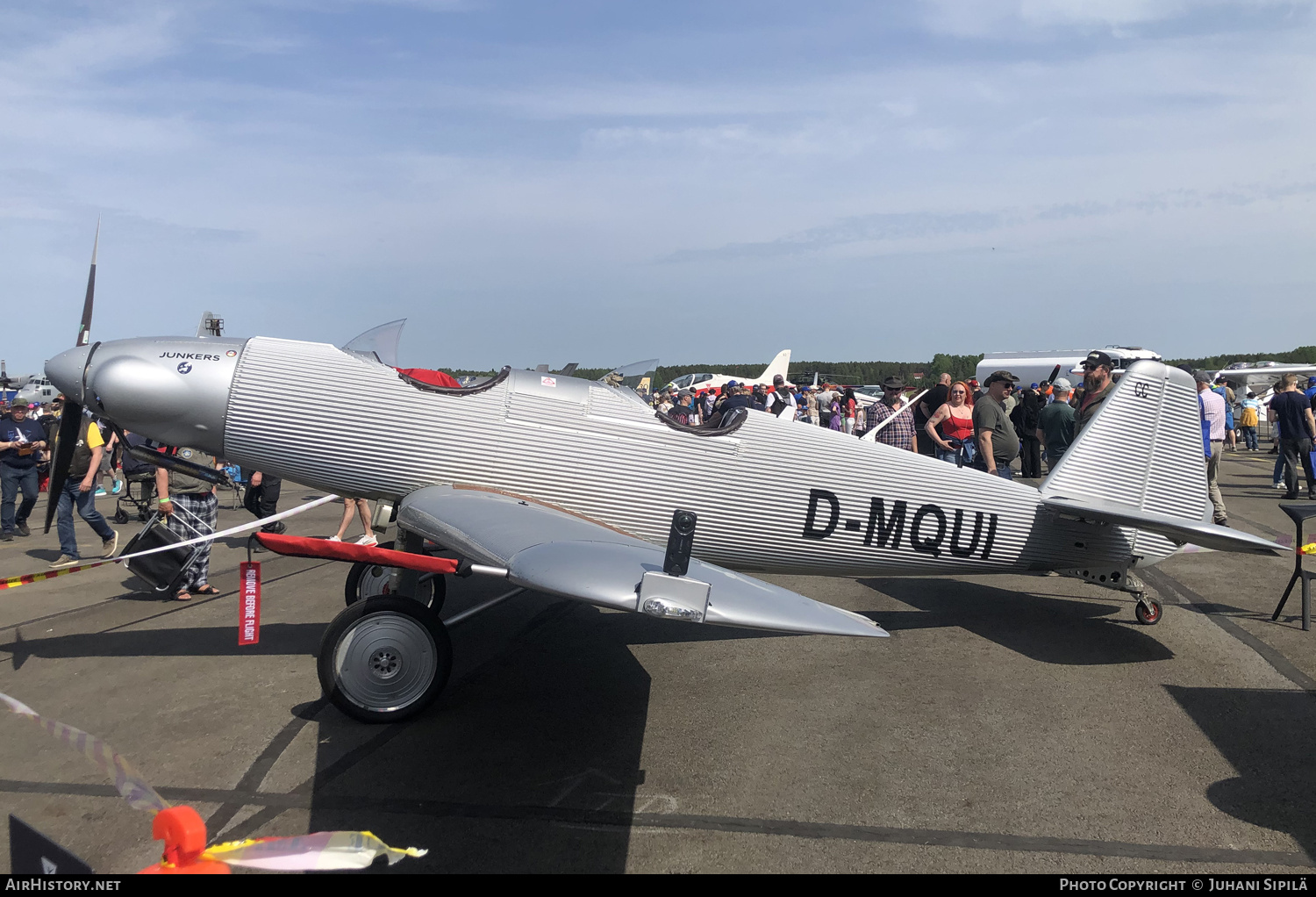 Aircraft Photo of D-MQUI | Junkers A 50 Junior Replica | AirHistory.net #820298