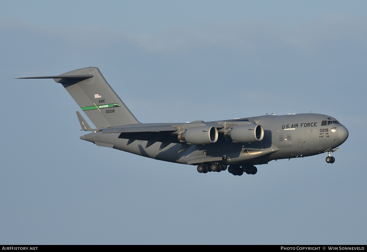 Aircraft Photo of 10-0218 / 00218 | Boeing C-17A Globemaster III | USA - Air Force | AirHistory.net #820300