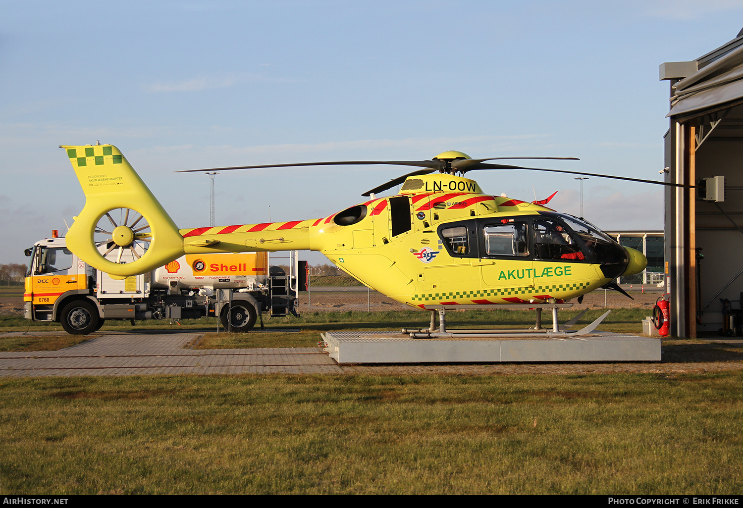 Aircraft Photo of LN-OOW | Eurocopter EC-135P-2+ | Akutlægehelikopterordning | AirHistory.net #820304