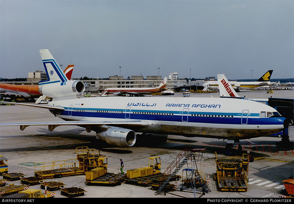 Aircraft Photo of YA-LAS | McDonnell Douglas DC-10-30 | Ariana Afghan Airlines | AirHistory.net #820319