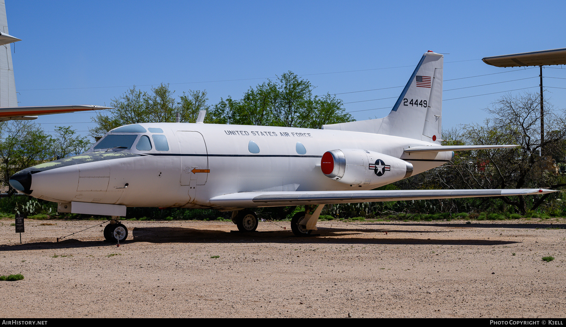 Aircraft Photo of 62-4449 / 24449 | North American CT-39A | USA - Air Force | AirHistory.net #820324