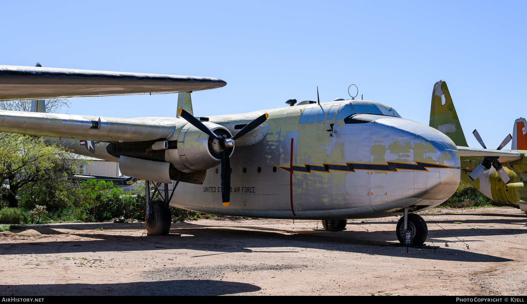 Aircraft Photo of 44-23006 / 423006 | Fairchild C-82A Packet | USA - Air Force | AirHistory.net #820349