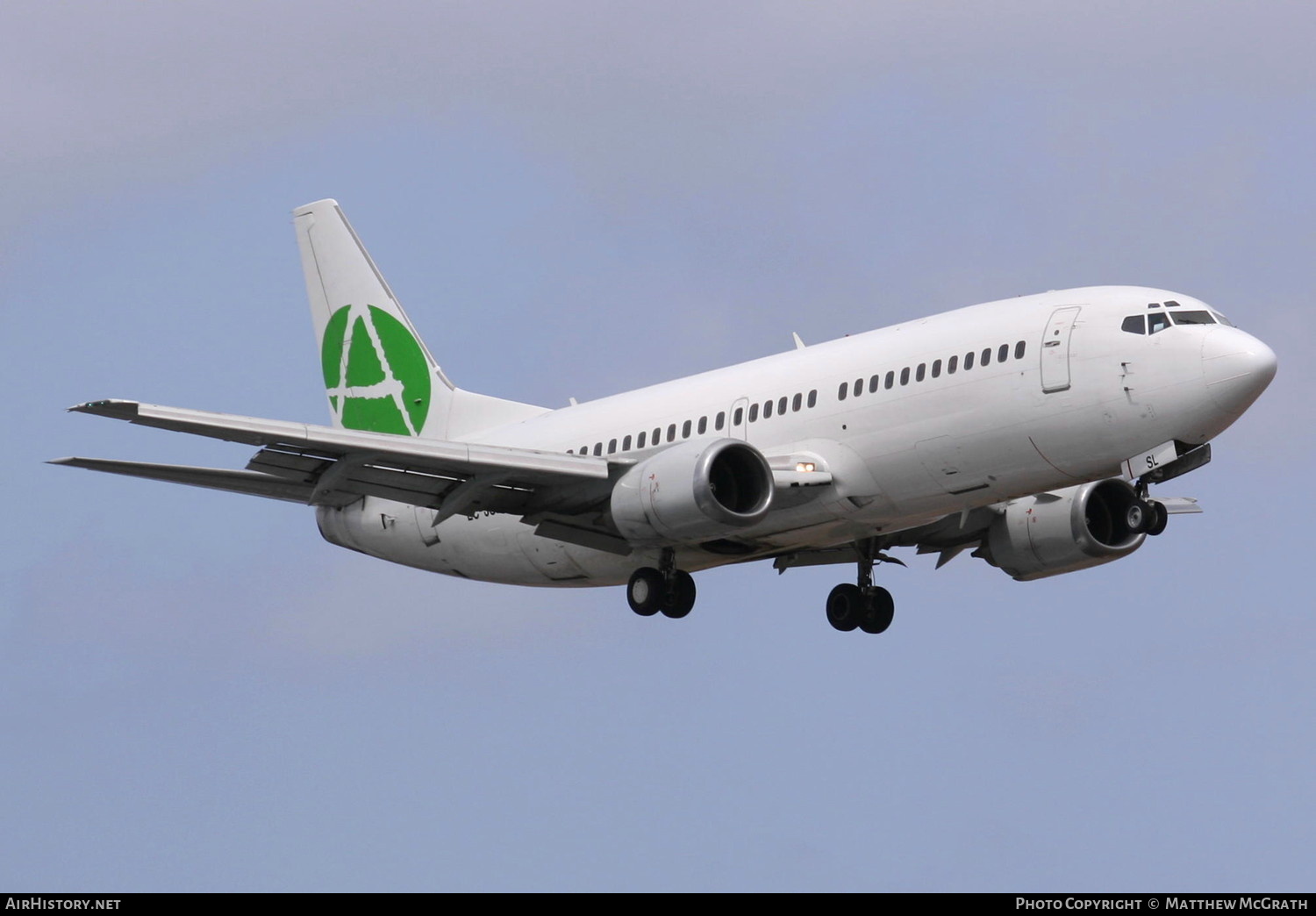 Aircraft Photo of EC-JSL | Boeing 737-33A | AirClass Airways | AirHistory.net #820355