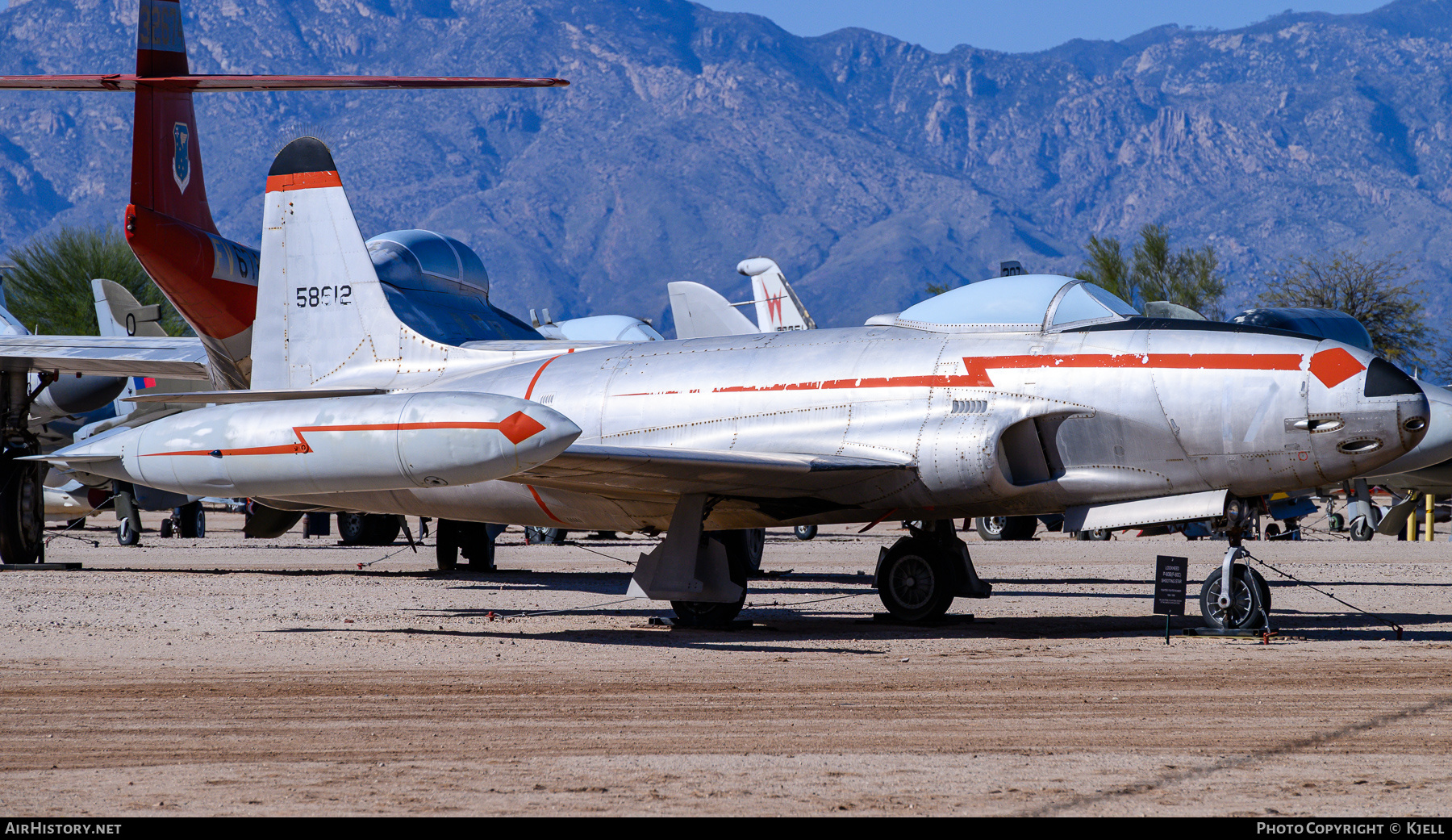Aircraft Photo of 45-8612 / 58612 | Lockheed P-80B Shooting Star | USA - Air Force | AirHistory.net #820372