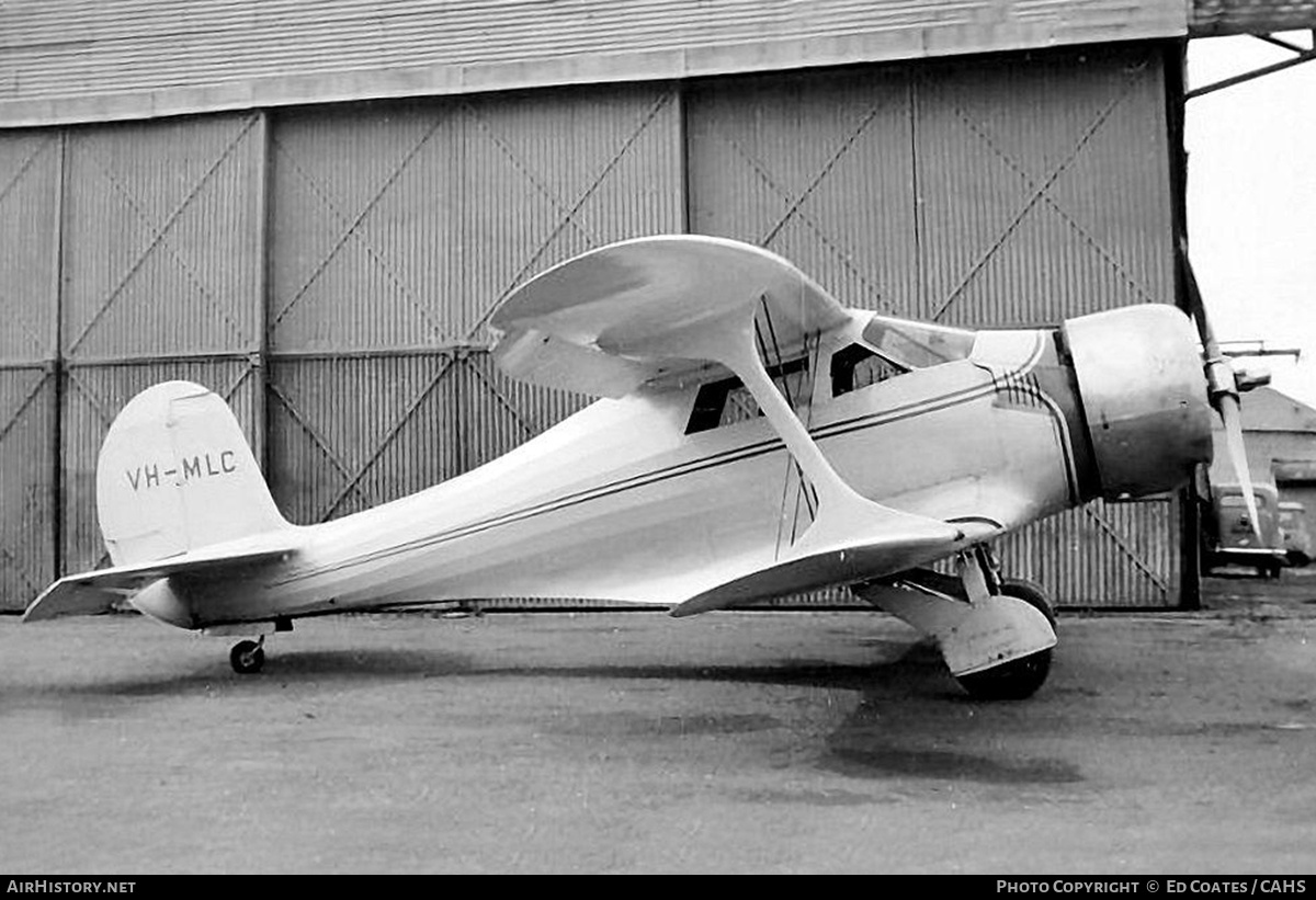 Aircraft Photo of VH-MLC | Beech D17R | AirHistory.net #820376