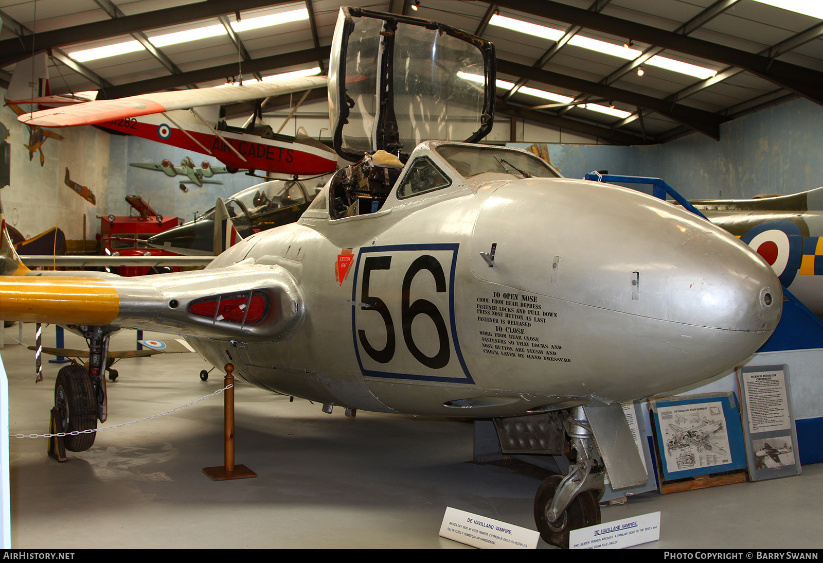 Aircraft Photo of XK623 | De Havilland D.H. 115 Vampire T11 | UK - Air Force | AirHistory.net #820379