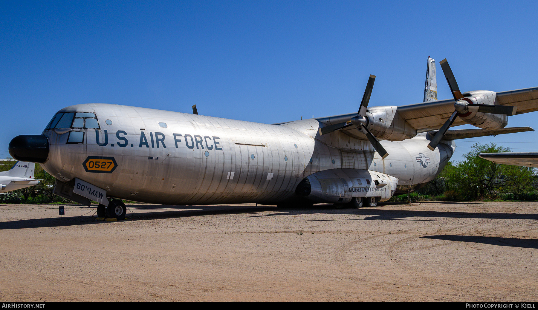 Aircraft Photo of 59-0527 / 0-90527 | Douglas C-133B Cargomaster | USA - Air Force | AirHistory.net #820406