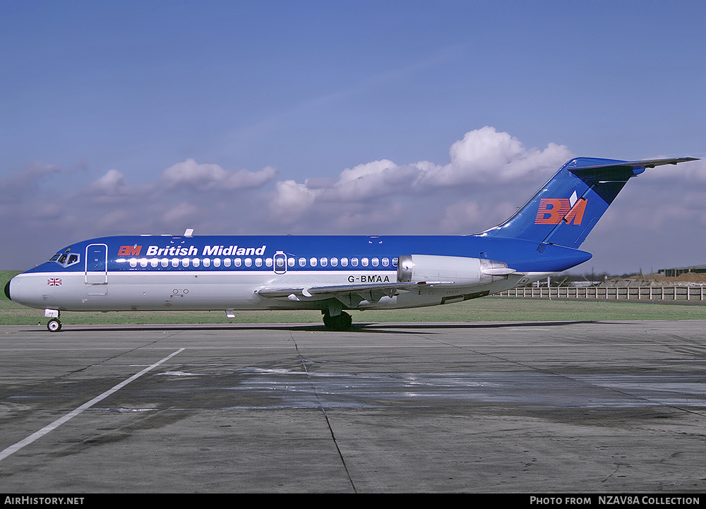 Aircraft Photo of G-BMAA | Douglas DC-9-15 | British Midland Airways - BMA | AirHistory.net #820419