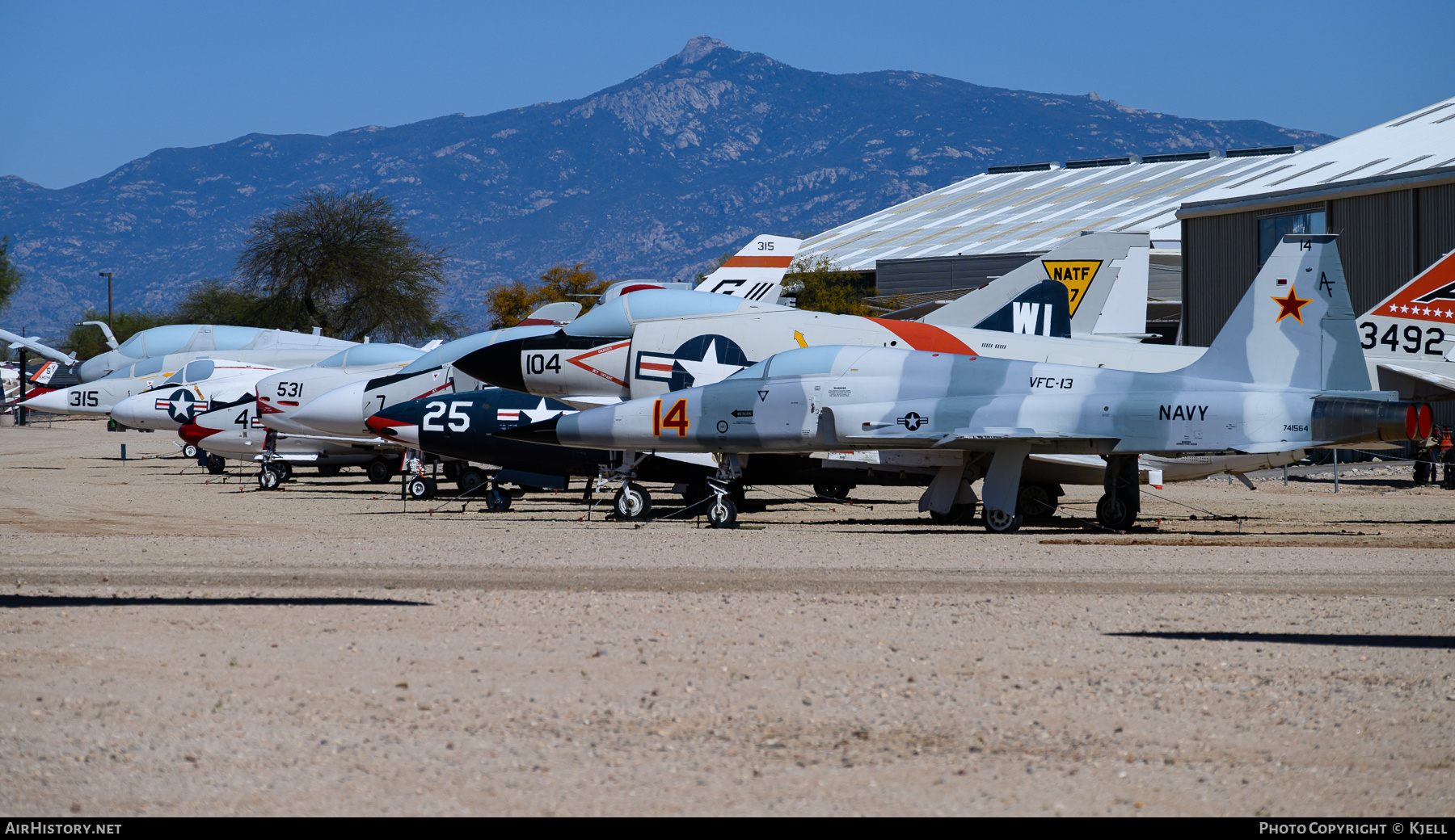 Aircraft Photo of 741564 | Northrop F-5N Tiger II | USA - Navy | AirHistory.net #820420